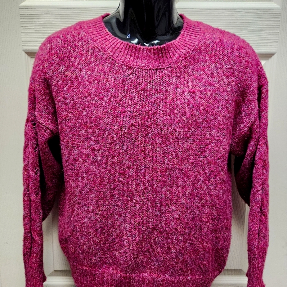 Democracy knitted sweater